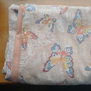 Urban Outfitters Retro Butterfly Duvet Cover Full 100% Cotton